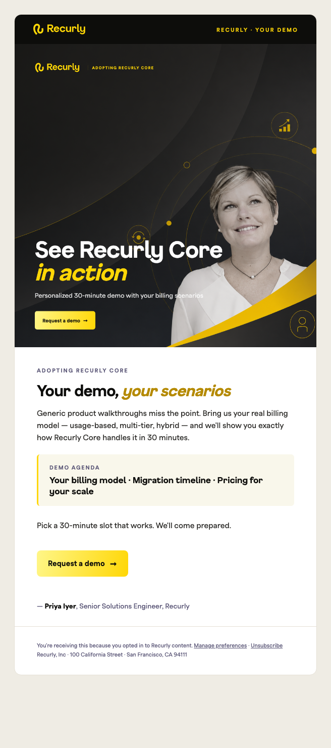 Nurture email
