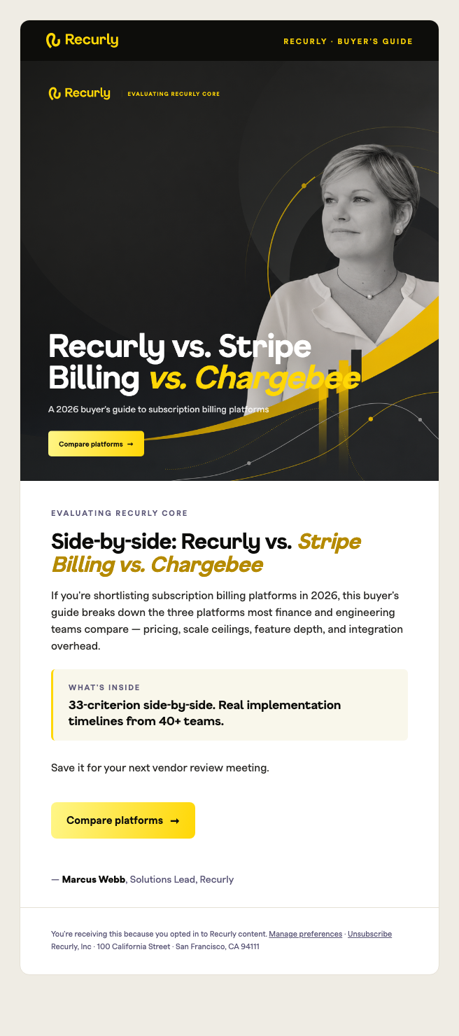 Nurture email