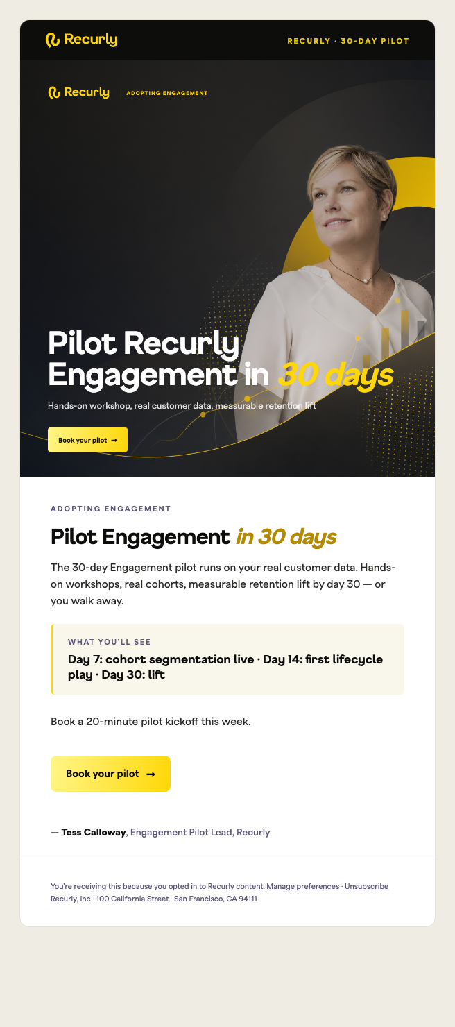 Nurture email